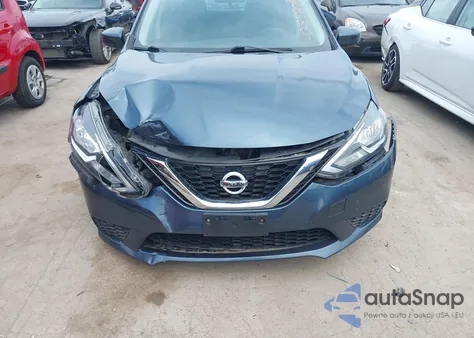 2017 Nissan Sentra Sv из США, поврежденный, VIN 3N1AB7AP8HY214936